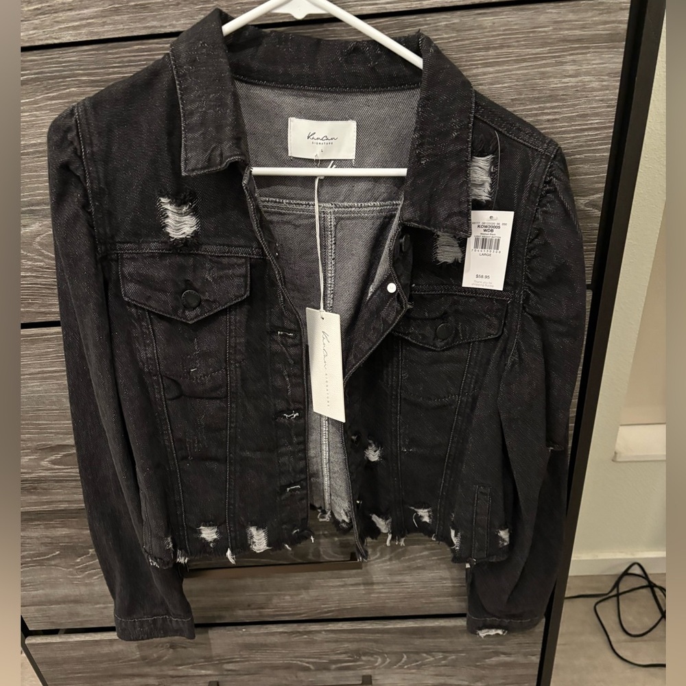 Black Jean jacket